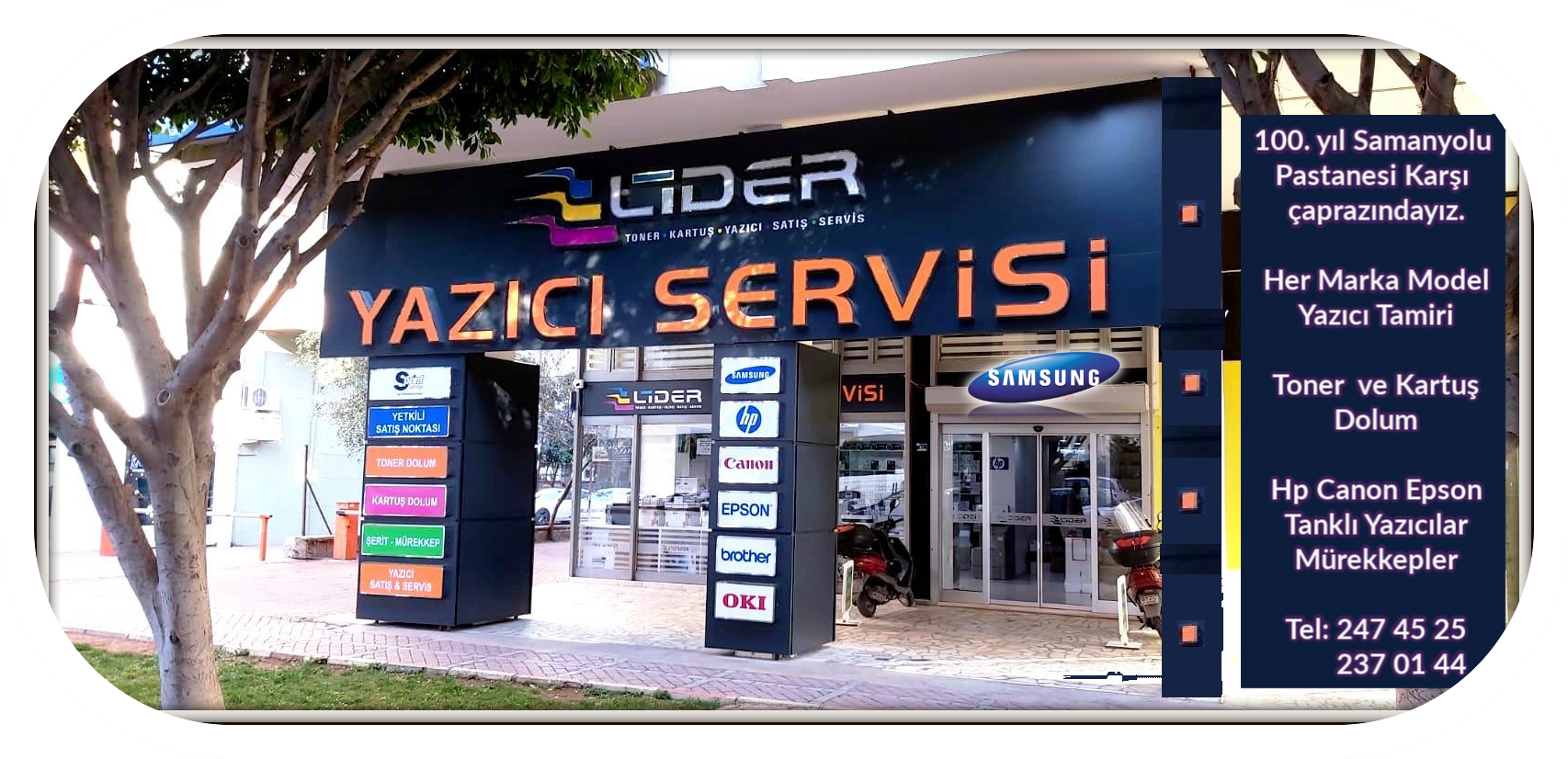  Samsung Toner dolum antalya lider yazıcı servisi antalya tamir bakım parça yazıcı